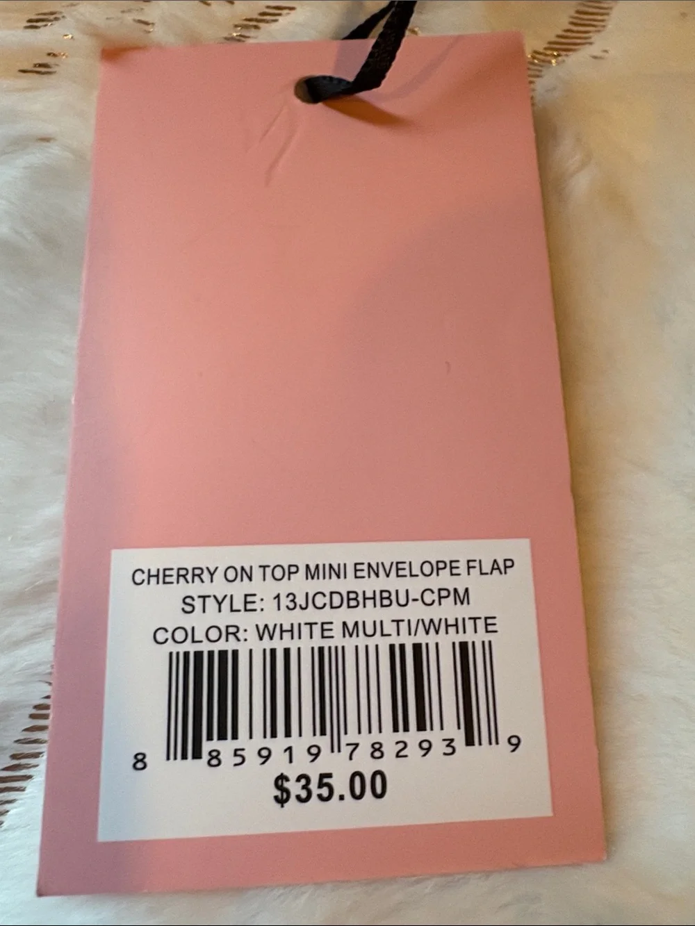 BNWT JUICY COUTURE Tote with Pink Cherry Print and Matching Wallet Set
